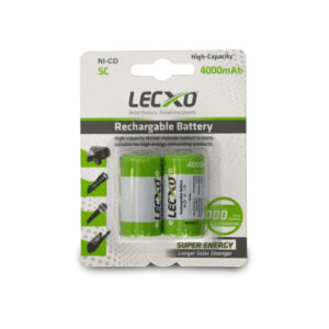 C-Size Ni-Cd Rechargeable Cell