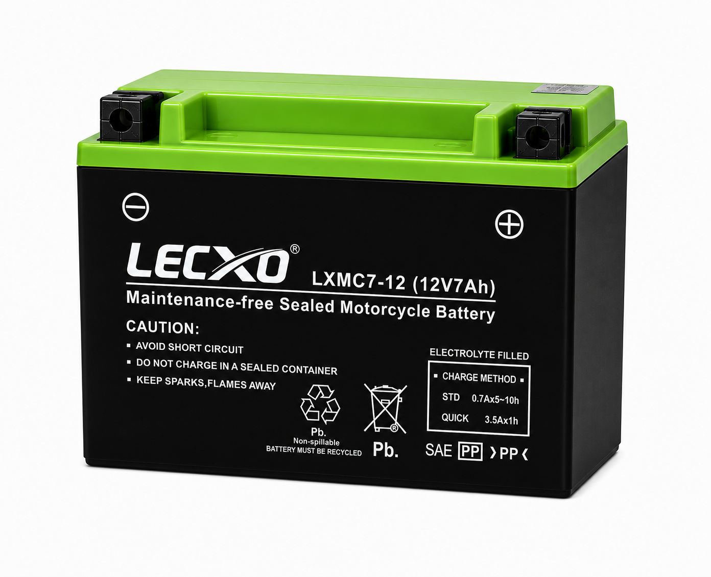 Rechargeable Sealed Lead Acid Battery 12V 7AH - Image 2