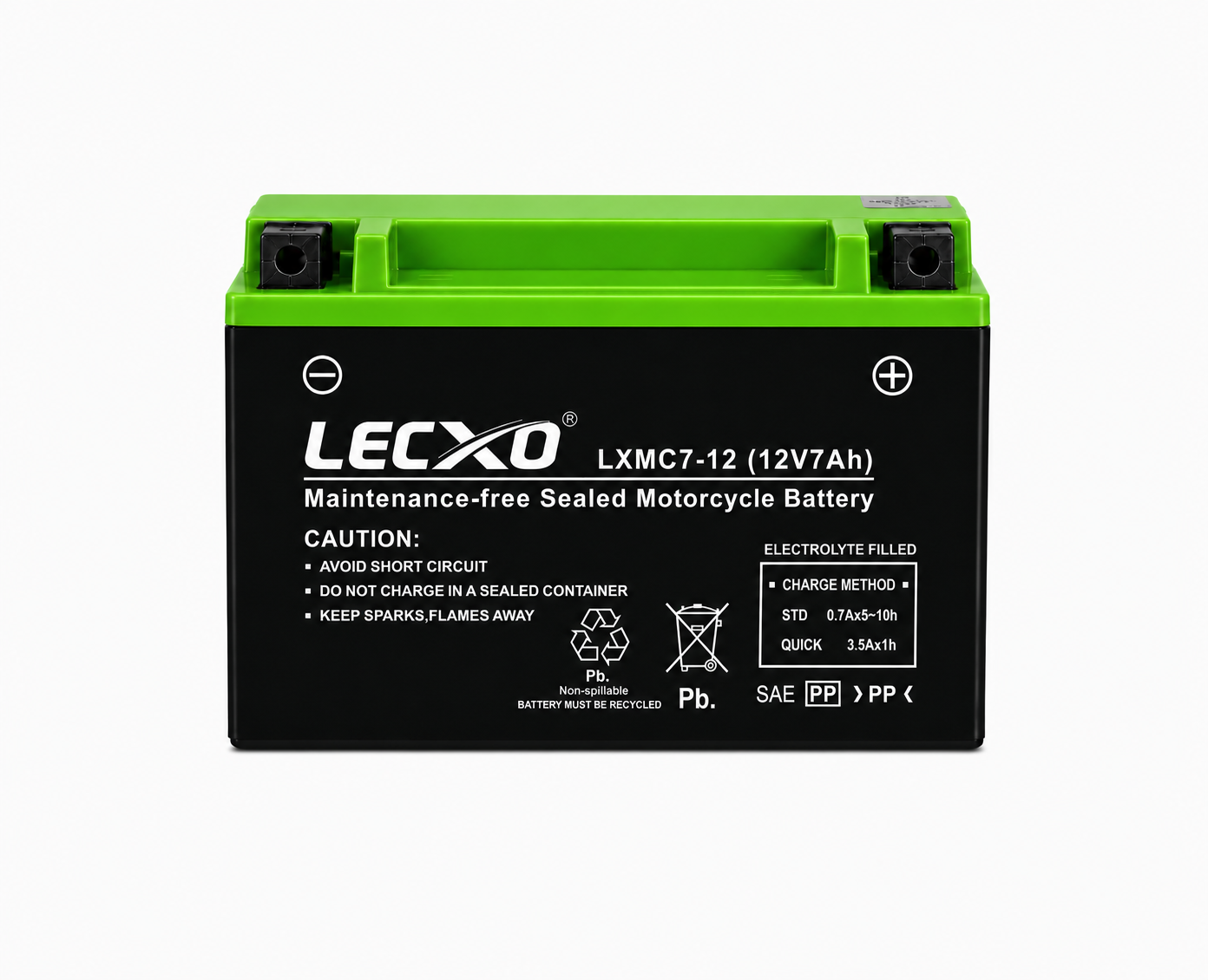 Rechargeable Sealed Lead Acid Battery 12V 7AH