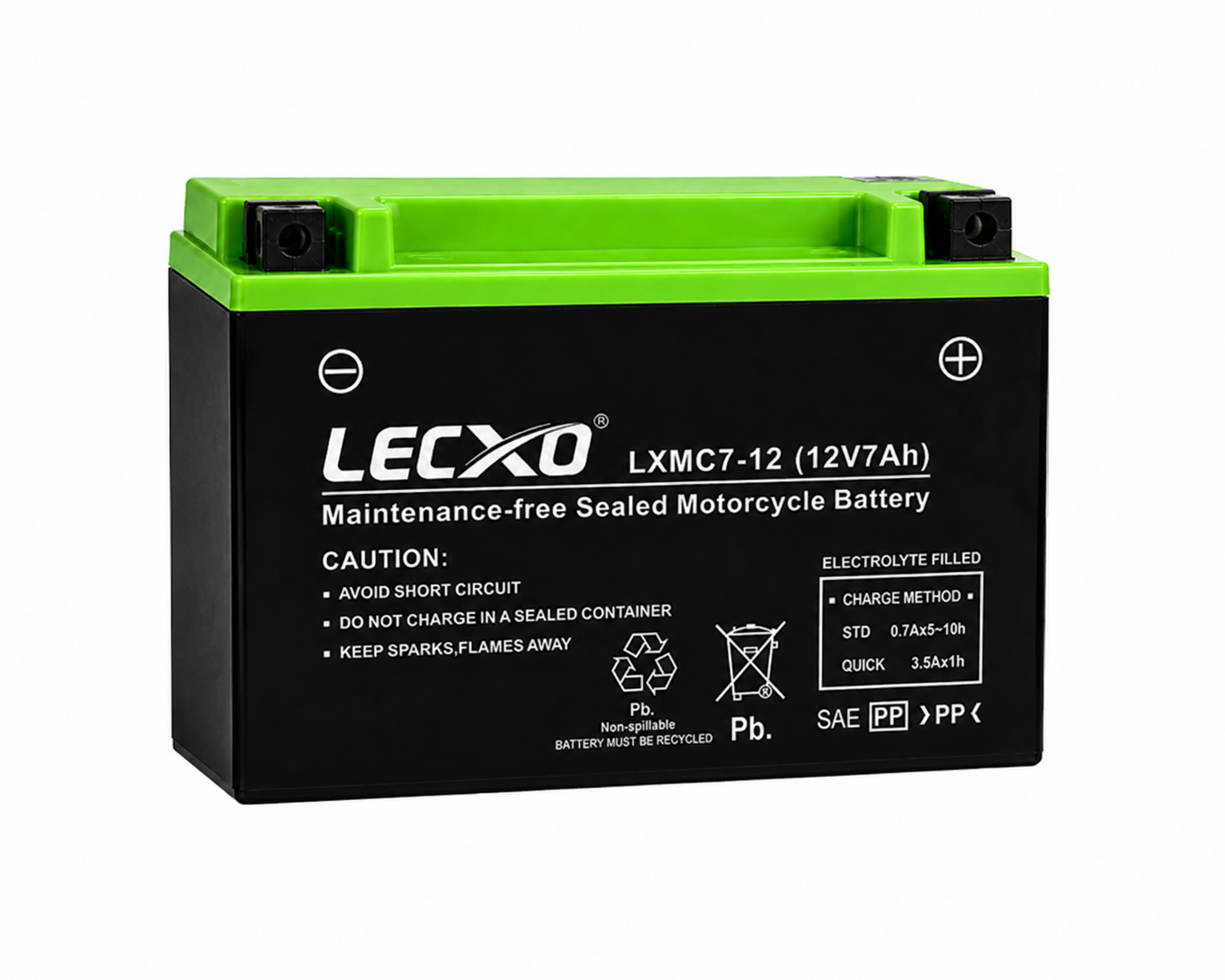 Rechargeable Sealed Lead Acid Battery 12V 7AH - Image 3