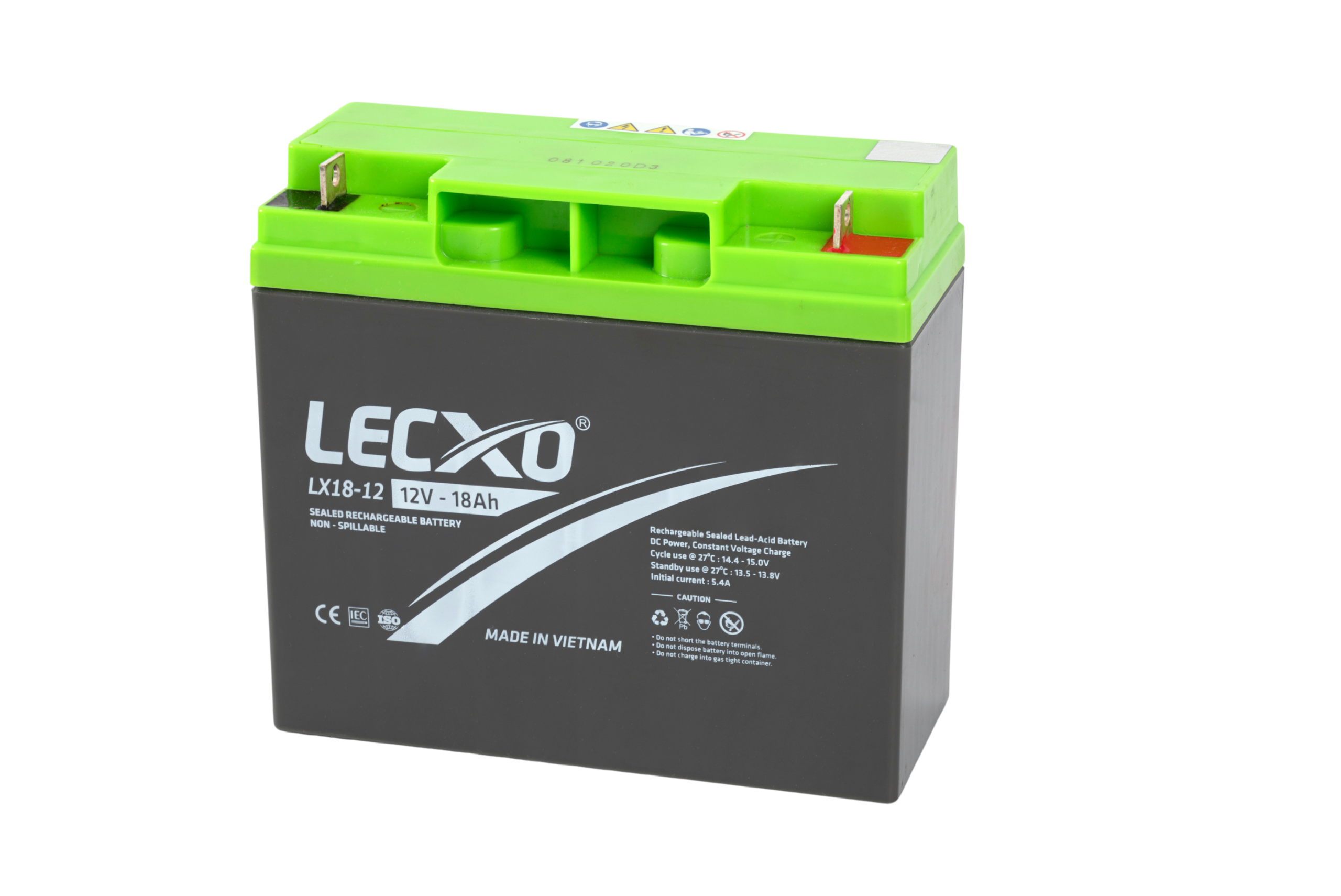 Rechargeable Sealed Lead Acid Battery 12V 18AH - Image 2