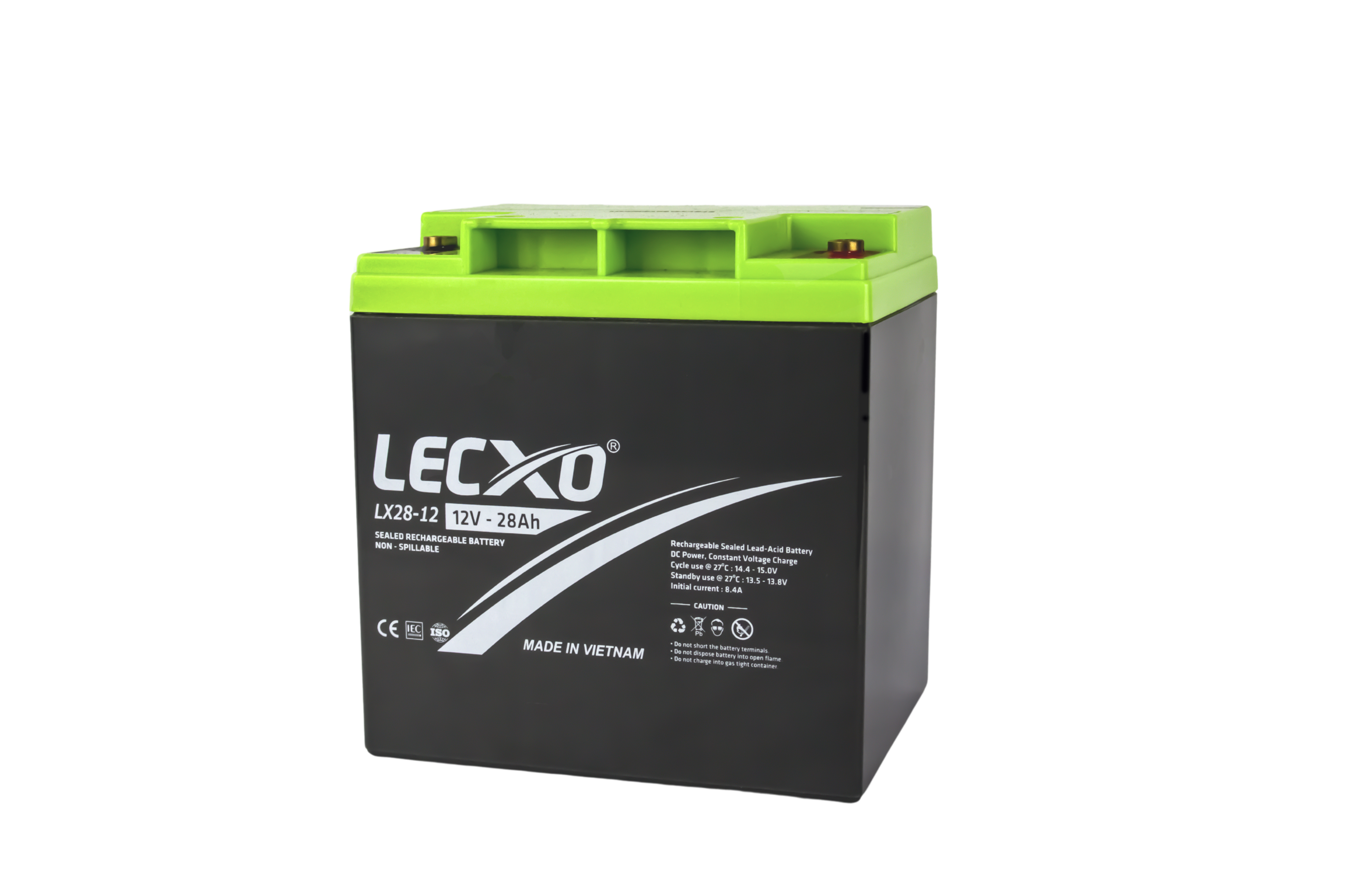 Rechargeable Sealed Lead Acid Battery 12V 28AH - Image 3