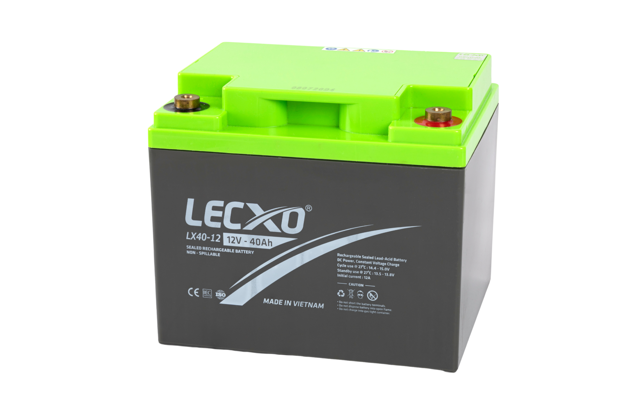 Rechargeable Sealed Lead Acid Battery 12V 40AH - Image 2