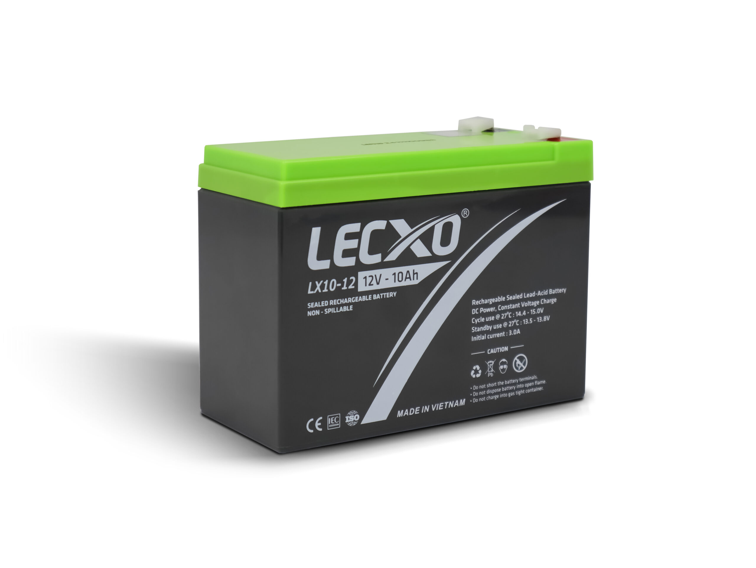 Rechargeable Sealed Lead Acid Battery 12V 10AH - Image 2
