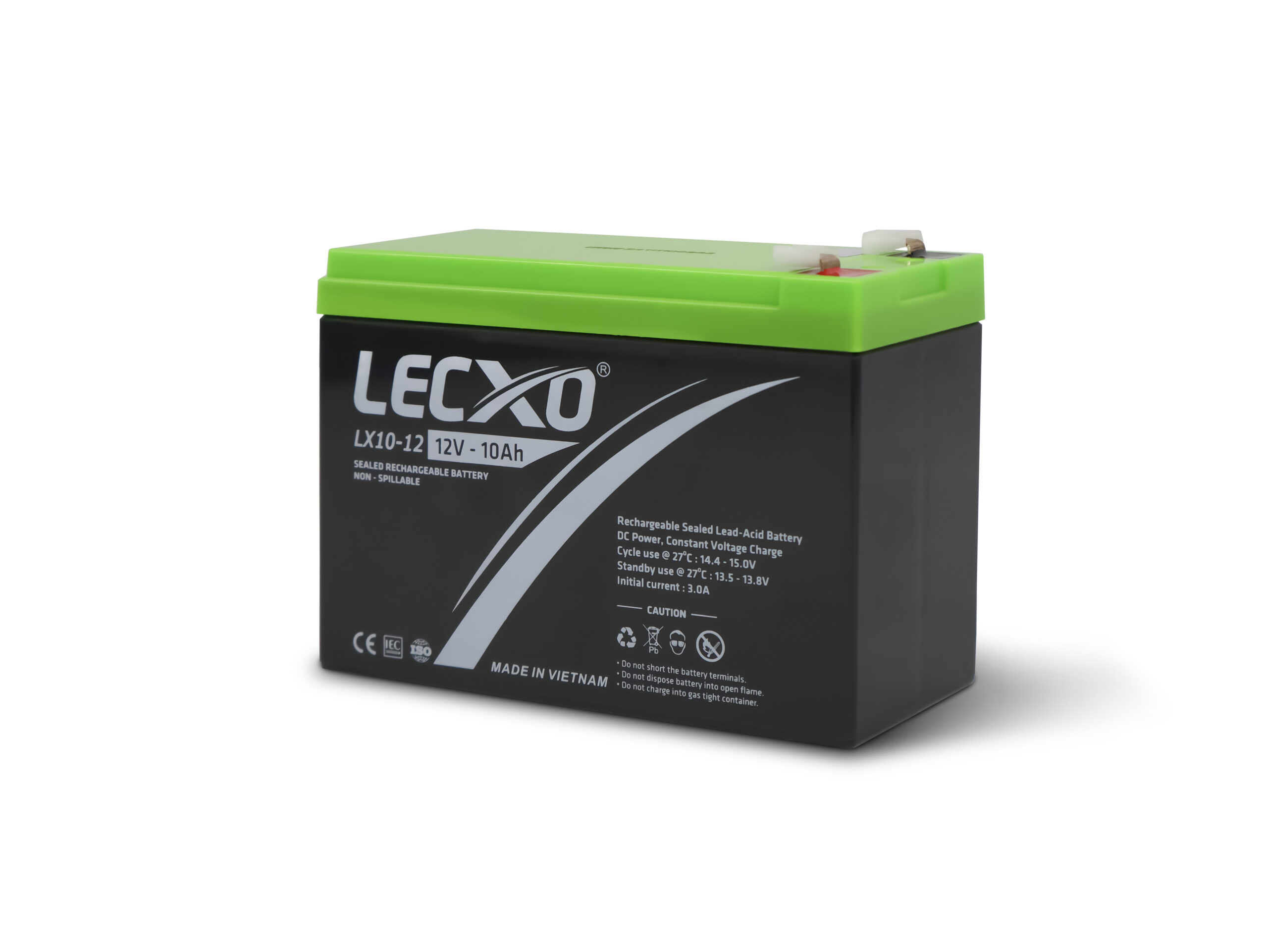 Rechargeable Sealed Lead Acid Battery 12V 10AH - Image 3
