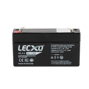 Rechargeable Sealed Lead Acid Battery 6V 1.2AH