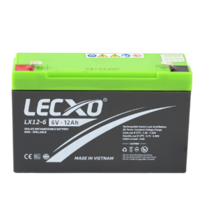 Rechargeable Sealed Lead Acid Battery 6V 12AH