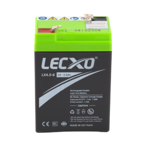 Rechargeable Sealed Lead Acid Battery 6V 4.5AH