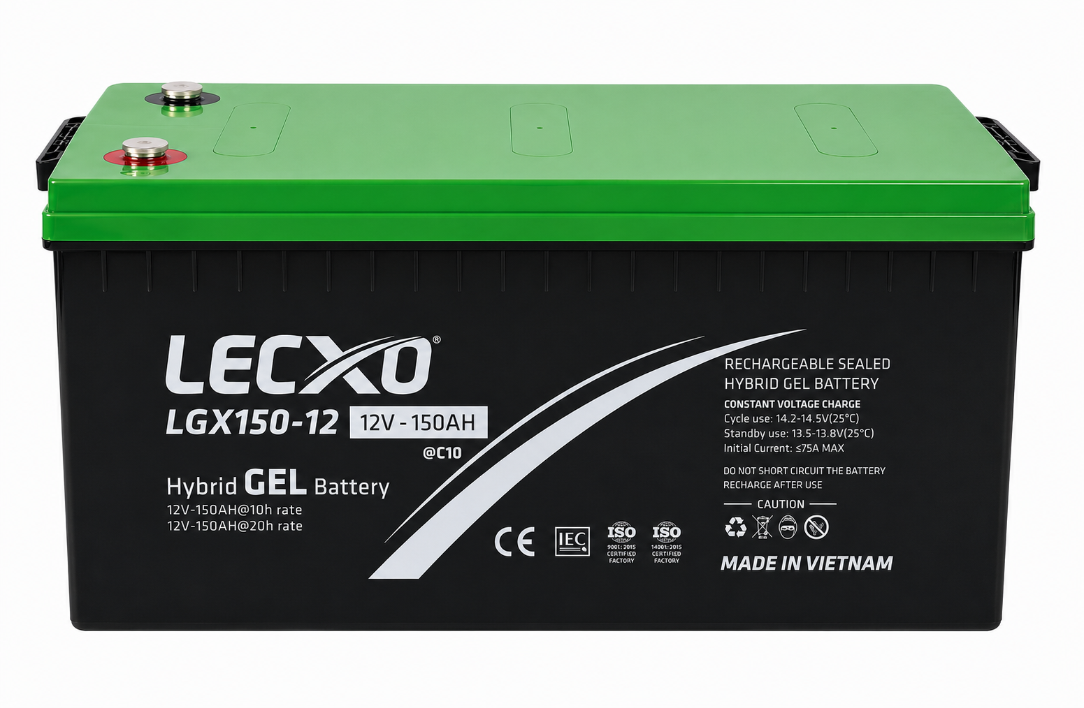 Valve Regulated Lead Acid Hybrid Gel Battery 12V 150AH