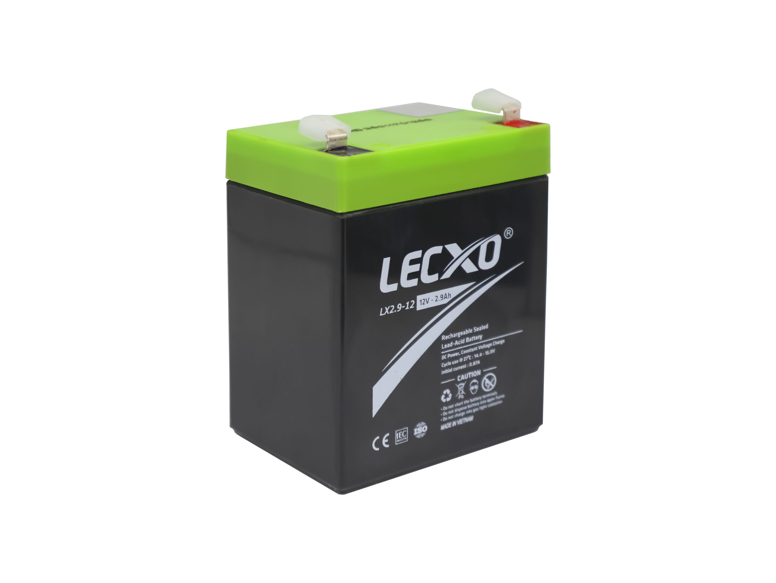 Rechargeable Sealed Lead Acid Battery 12V 2.9AH - Image 2