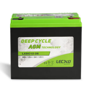 Deep Cycle AGM Battery 12V 26AH