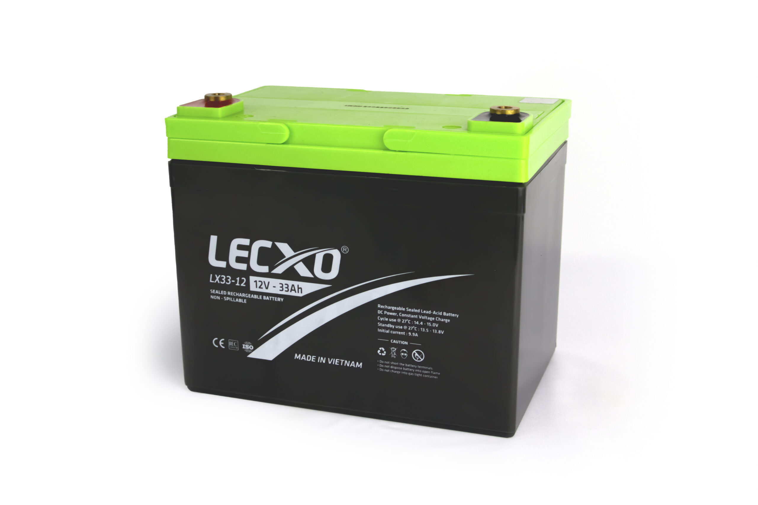 Rechargeable Sealed Lead Acid Battery 12V 33AH - Image 3