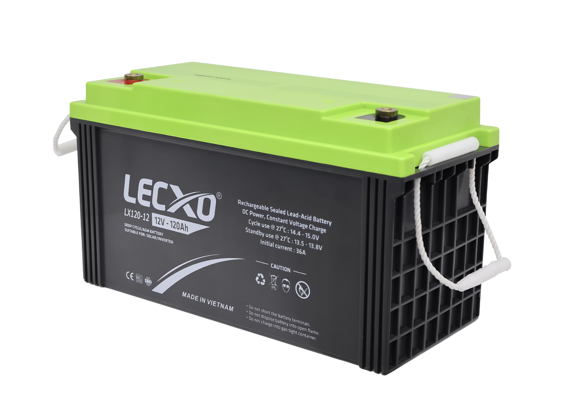 Deep Cycle AGM Battery 12V 120AH - Image 2