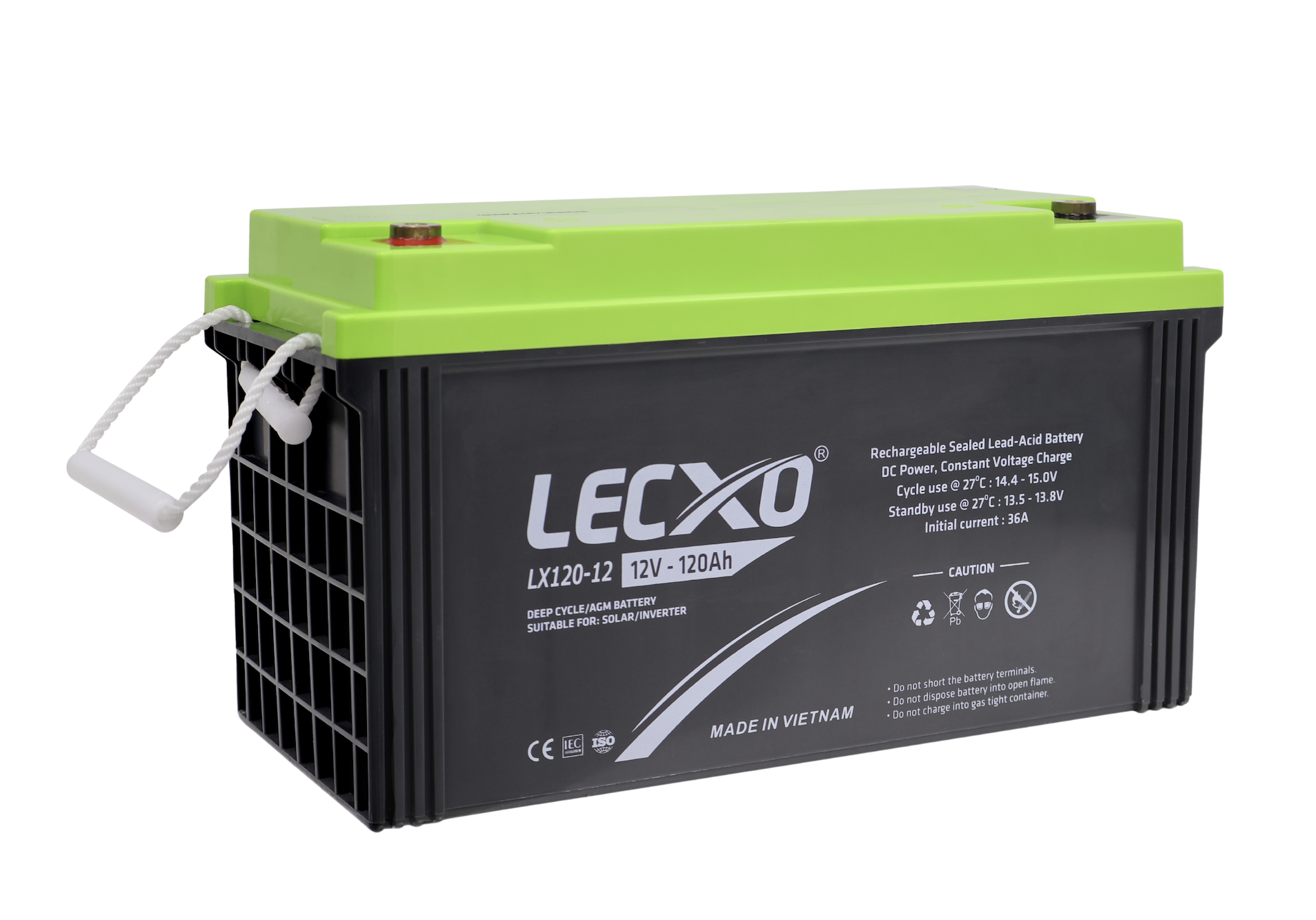 Deep Cycle AGM Battery 12V 120AH - Image 3