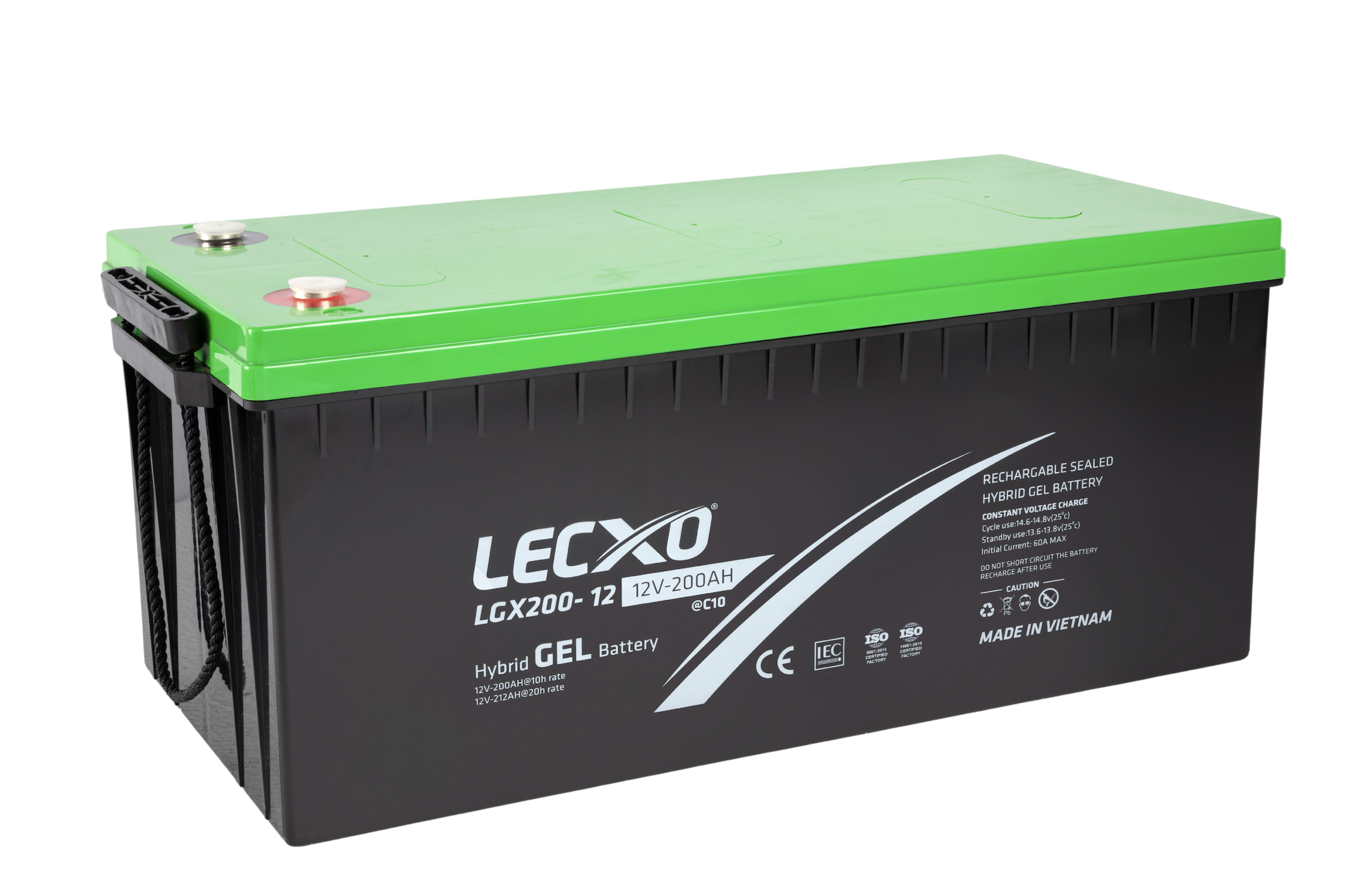 Valve Regulated Lead Acid Hybrid Gel Battery 12V 200AH - Image 2