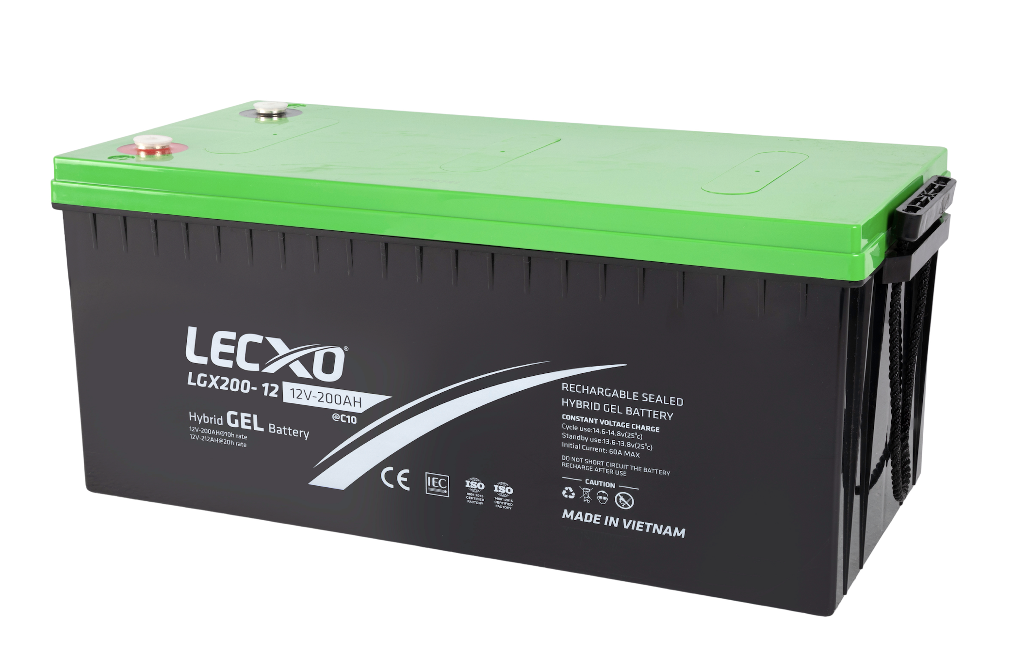 Valve Regulated Lead Acid Hybrid Gel Battery 12V 200AH - Image 3