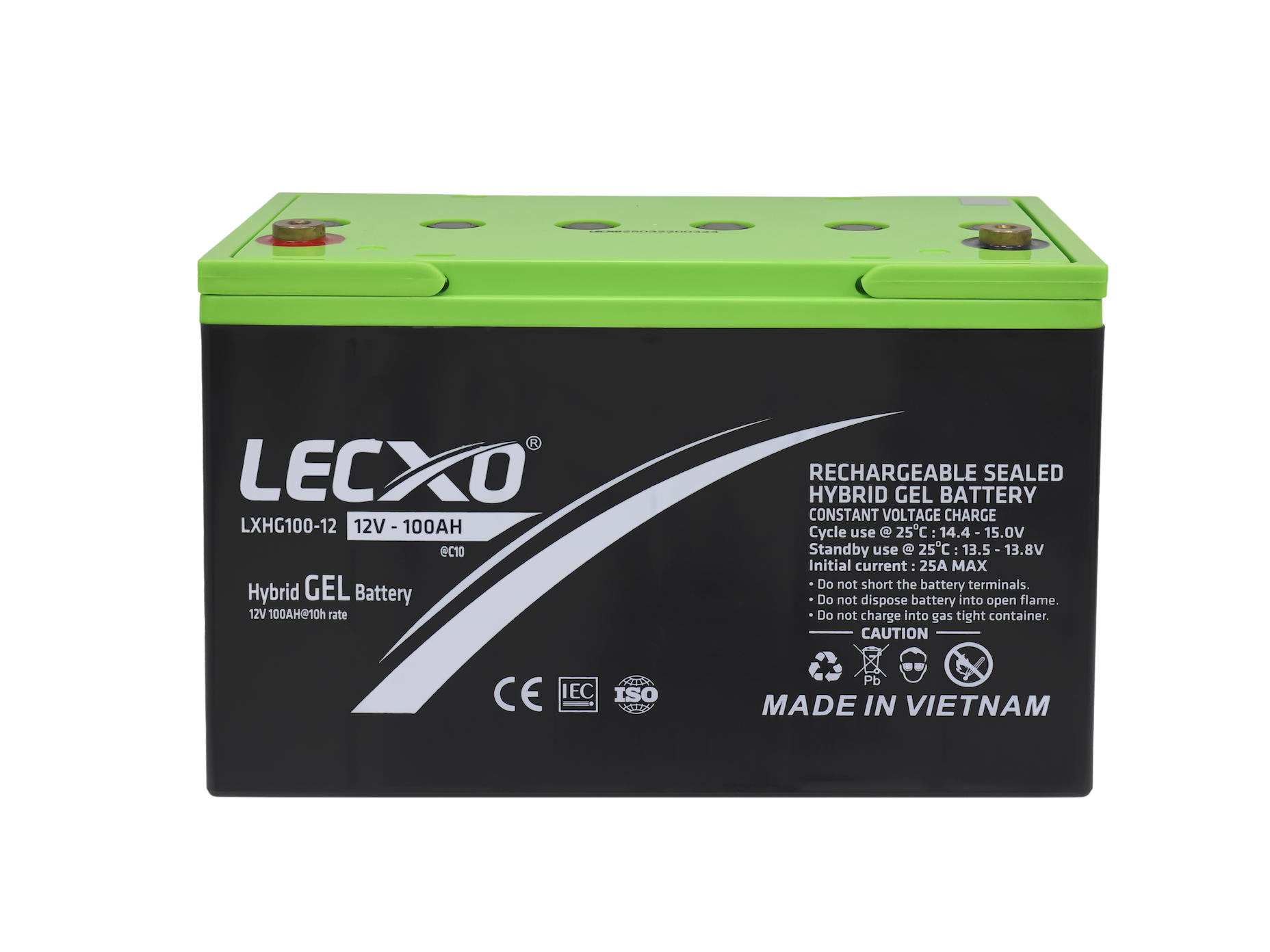 Valve Regulated Lead Acid Hybrid Gel Battery 12V 100AH