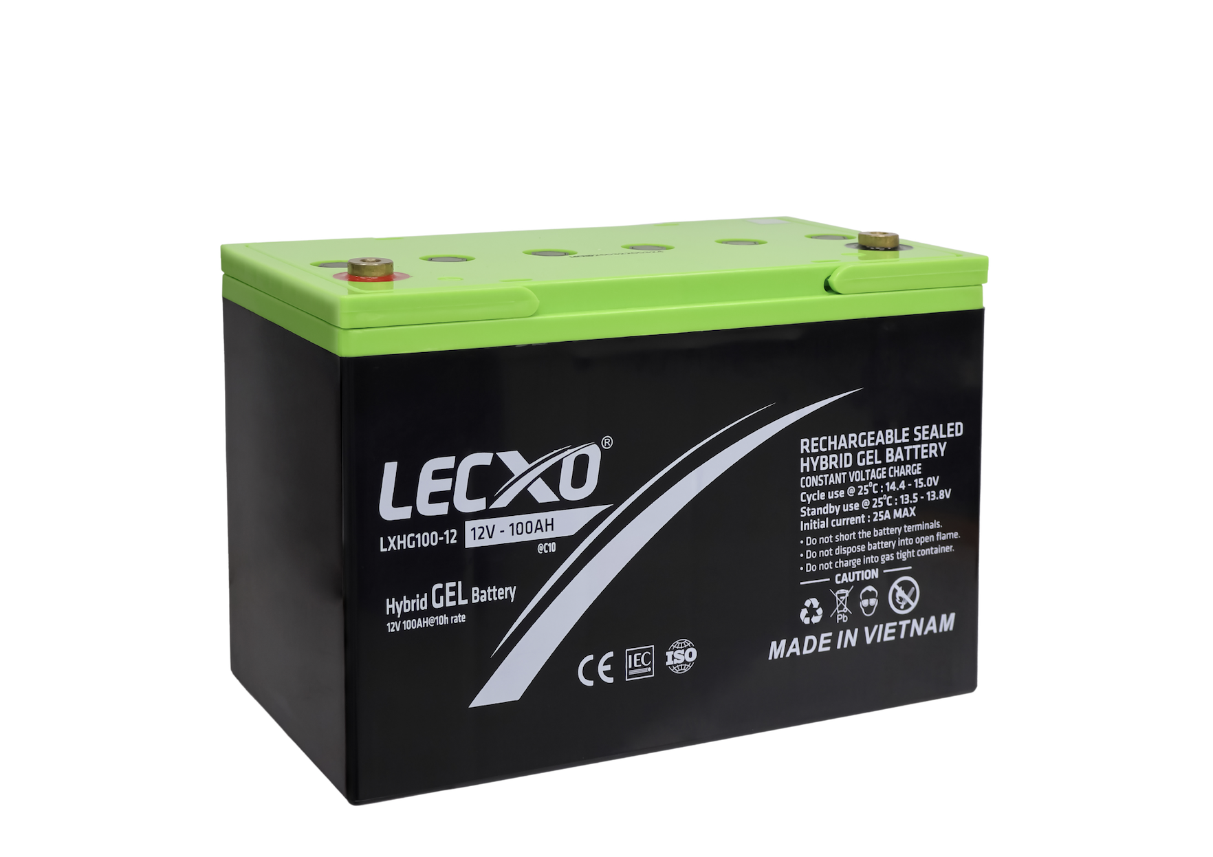 Valve Regulated Lead Acid Hybrid Gel Battery 12V 100AH - Image 3
